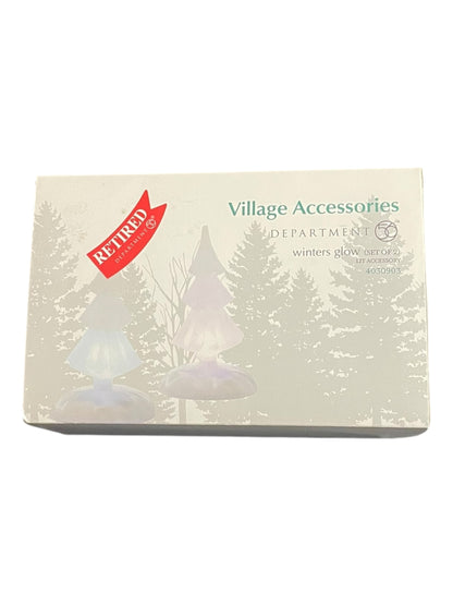 Department 56 - Village Accessories - Winters Glow Lit Tree