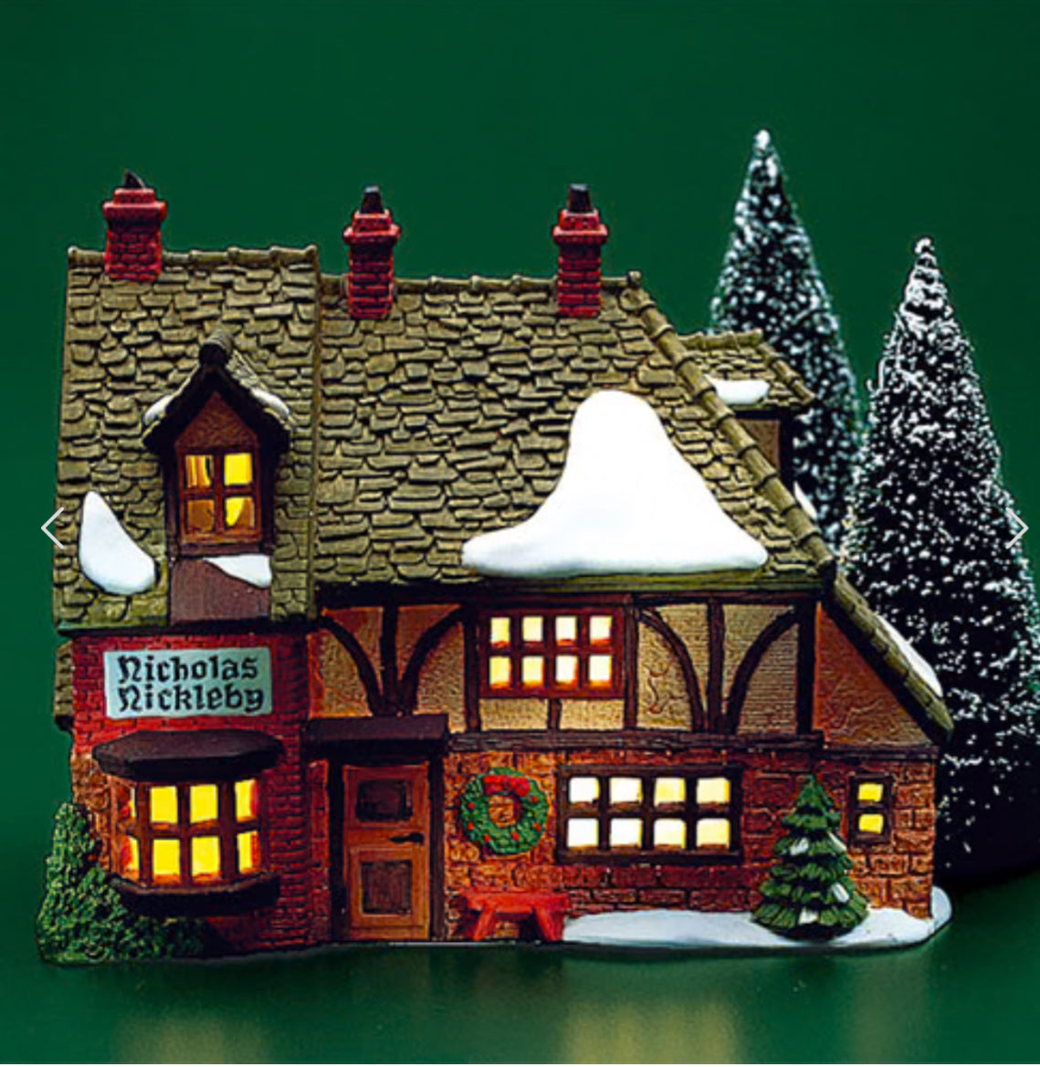 Department 56 - Dickens Village - Nicholas Nickleby Cottage