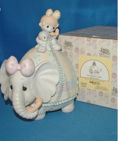 Let's Keep In Touch (Musical) - Precious Moment Figurine