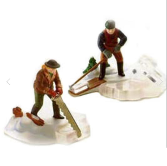 Department 56 - New England Village - Blue Star Ice Harvesters