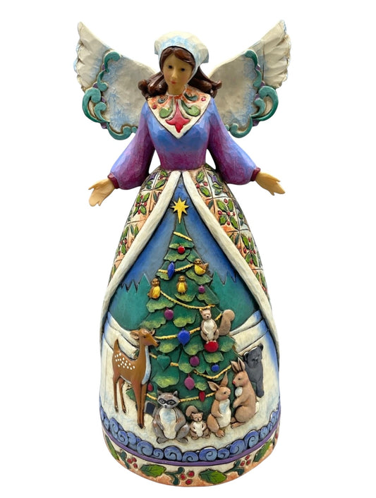 Jim Shore - Christmas For All, Great and Small - Woodland Angel