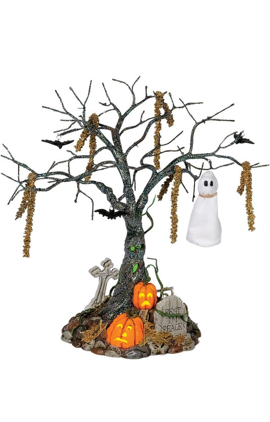 Department 56 - Village  Accessories - Halloween - Lit Graveyard Tree