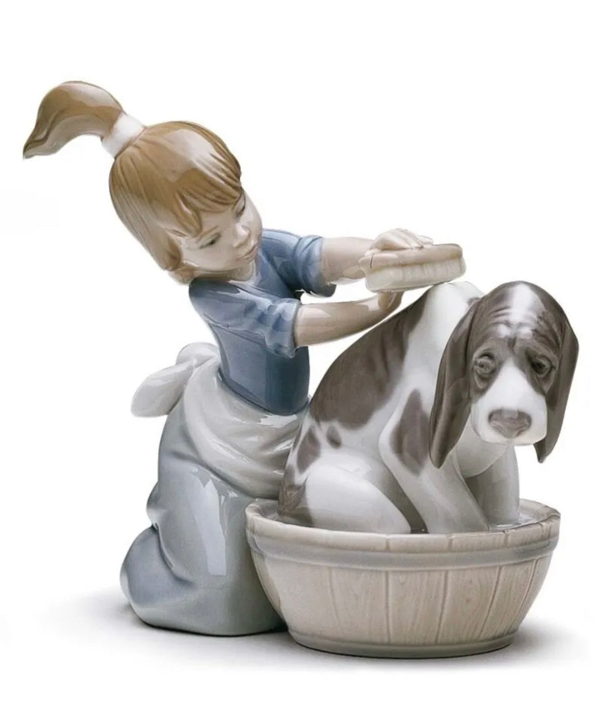 Lladro - Bashful Bather - Porcelain Figurine