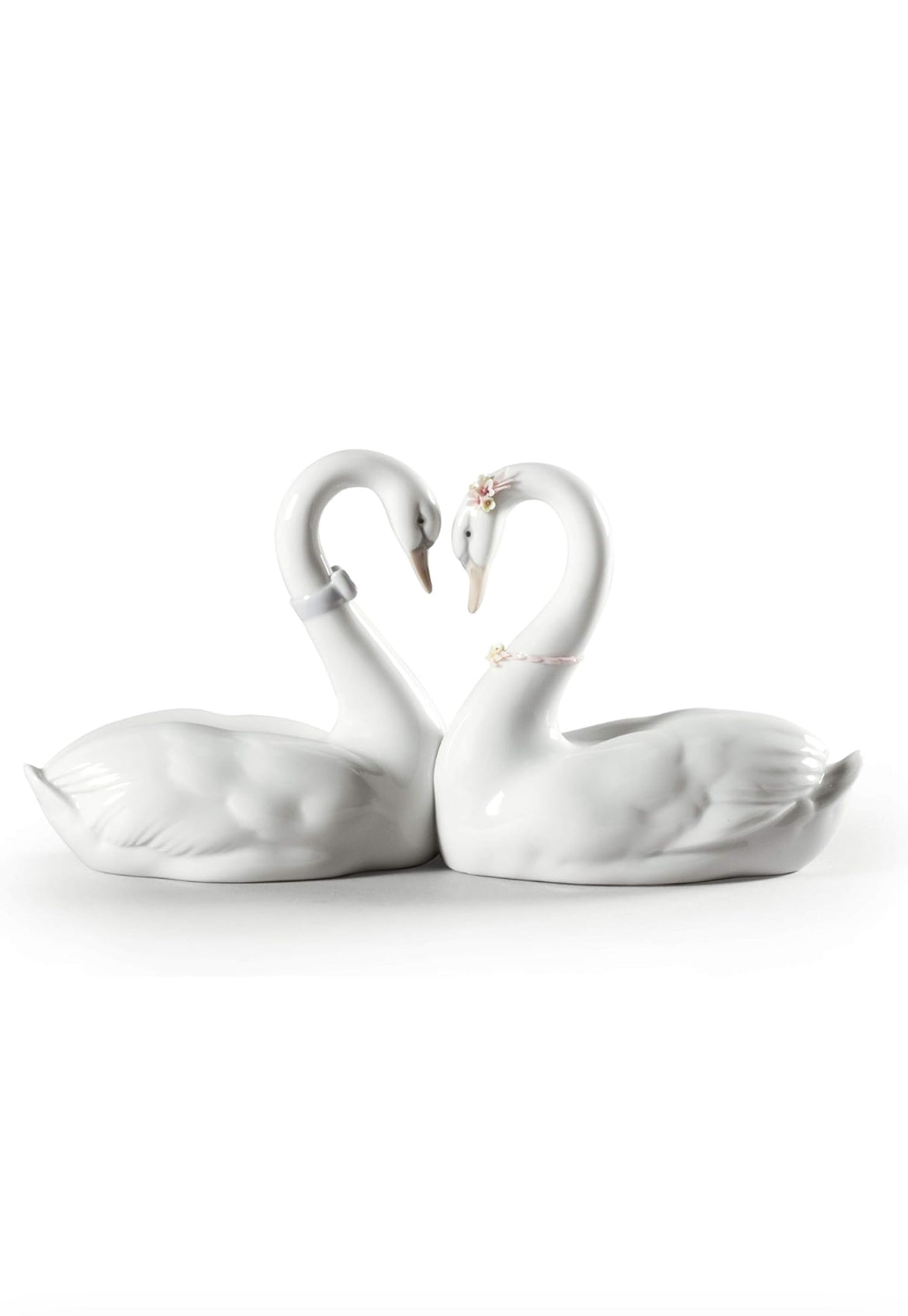 Lladro - Endless Love (Swans) Porcelain Figurine
