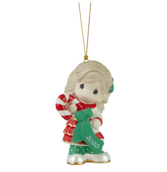 Sweetest Christmas Wishes - 2023 Dated Annual Precious Moment Ornament