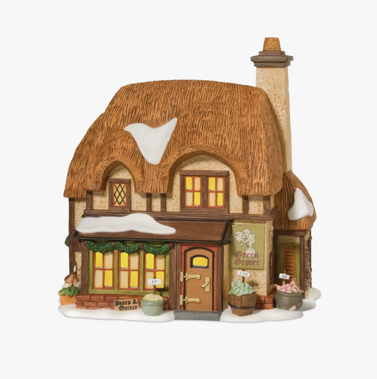 Department 56 - Dickens Village - Green Grocer - 25th Anniversary Edition