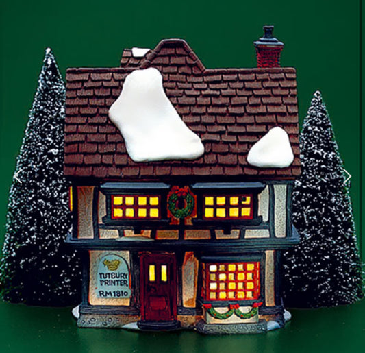Department 56 - Dickens Village - Tutbury Printer
