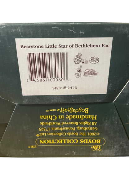 Boyd's Bears Bearstone - Little Star of Bethleham Nativity Set of 8