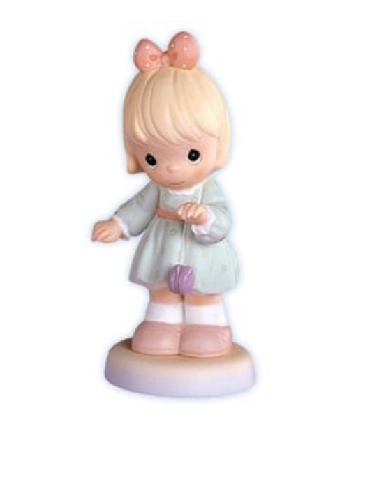 God Knows Our Ups And Downs - Precious Moment Figurine