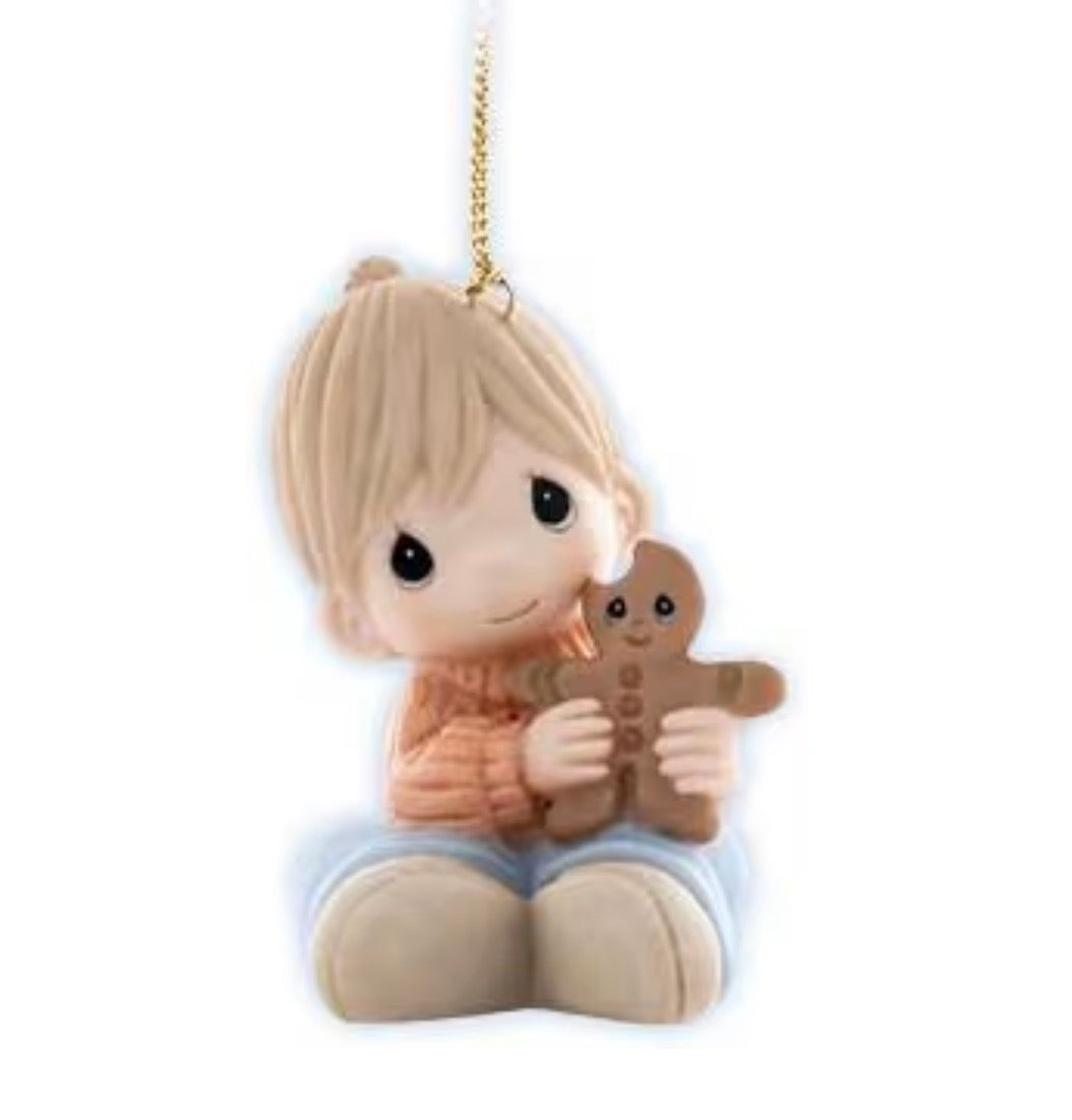 Adding Some Sweetness To The Holidays - Precious Moments Ornament 810055