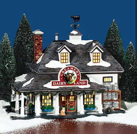 Department 56 - Snow Village - Dairy Land Creamery
