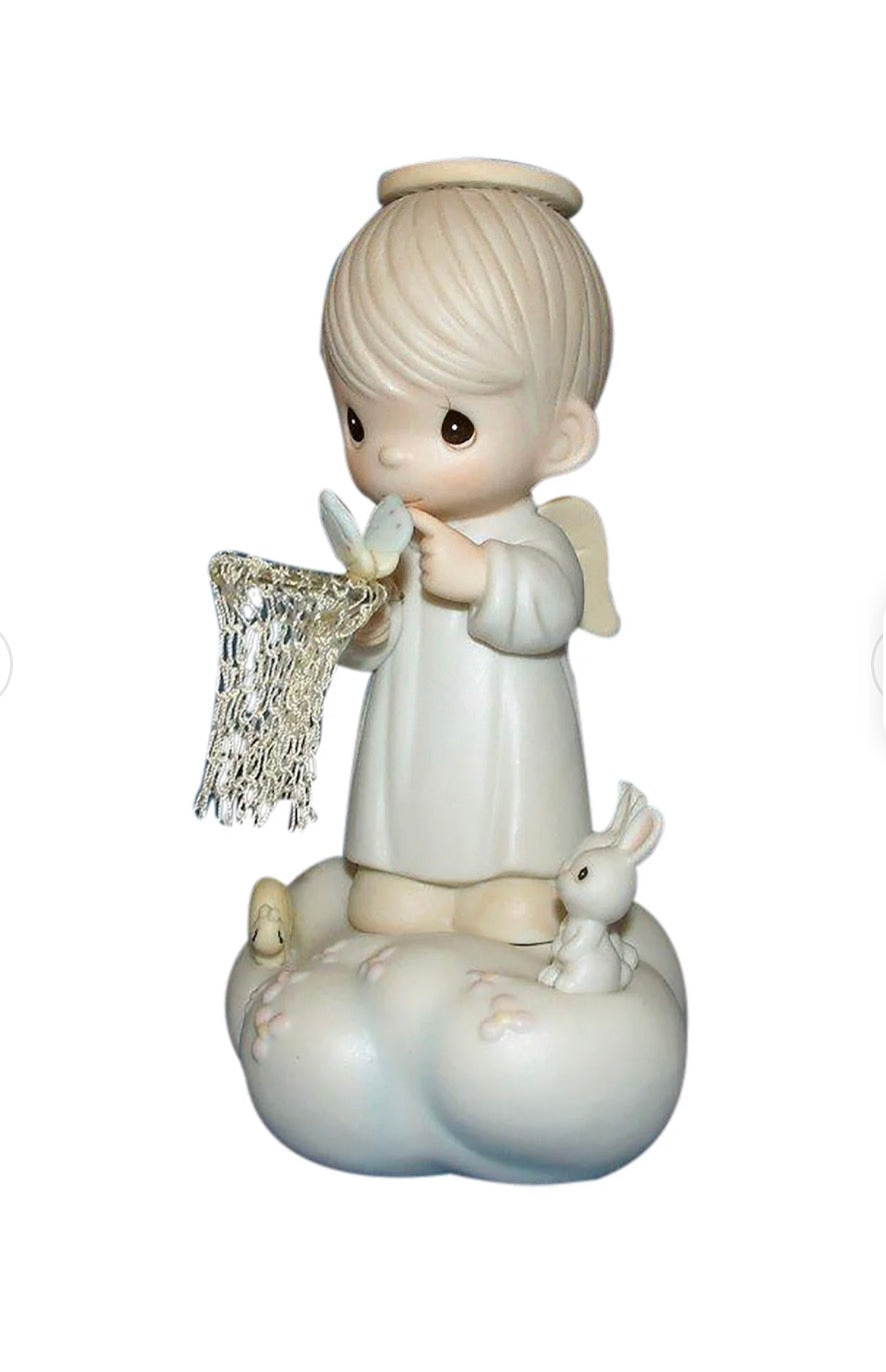 I'm So Glad You Fluttered Into My Life - Precious Moment Figurine