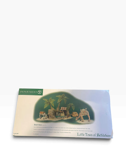 Department 56 - Little Town Of Bethlehem - Desert Oasis