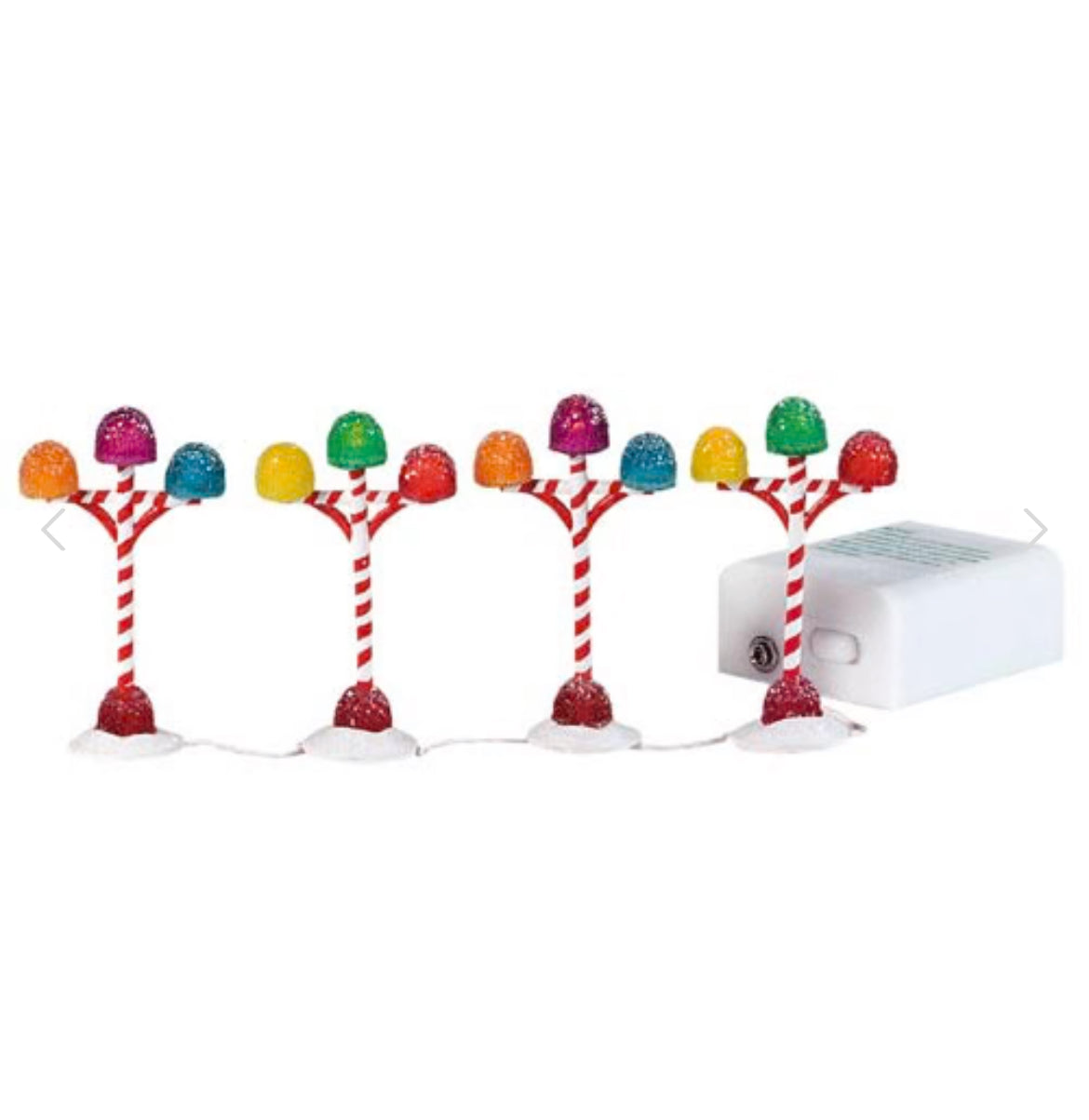 Department 56 - Village  Accessories - Gumdrop Street Lamps