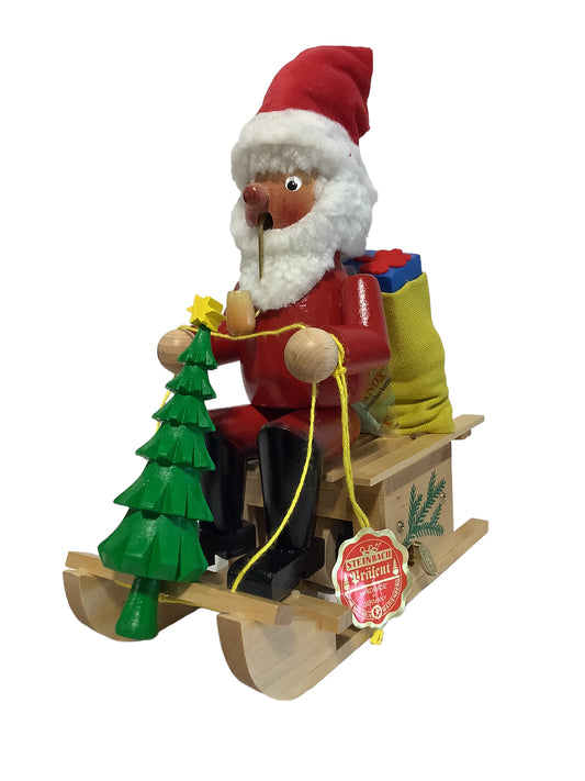 Steinbach - Musical Incense Smoker - Nico on Sleigh S766