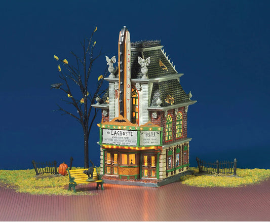 Department 56 - Snow Village Halloween - LaGhosti Movie Theater