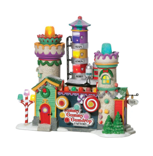Department 56 - North Pole Village - Yummy Gummy Gumdrop Factory