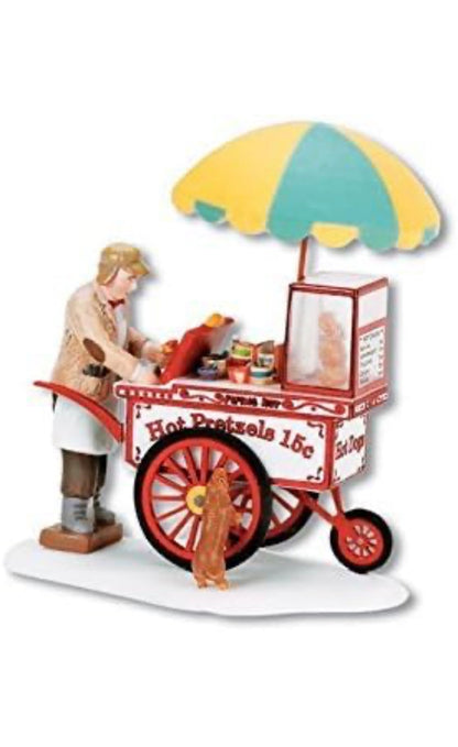 Department 56 - Christmas In The City - Pretzel Cart
