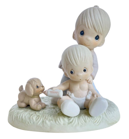 Baby's First Pet - Precious Moment Figurine