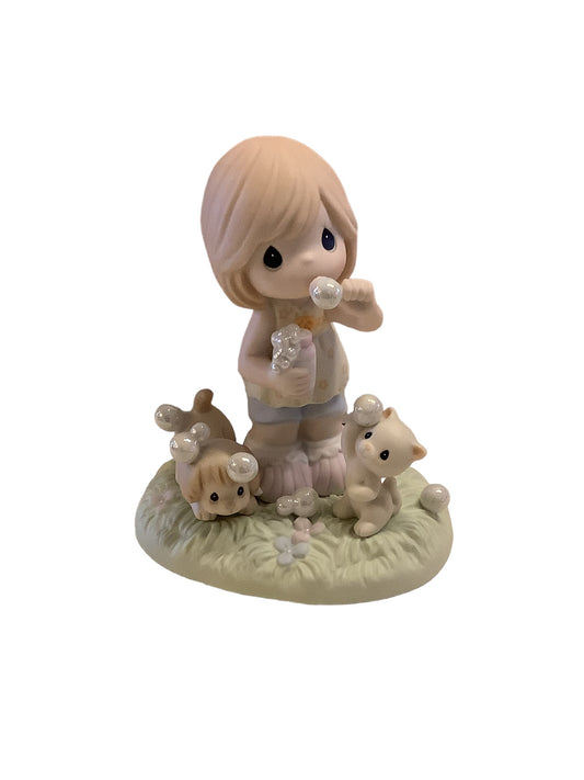 You Fill The Air With Giggles And Laughter - Precious Moment Figurine