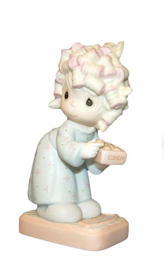 The Spirit Is Willing, But The Flesh Is Weak - Precious Moment Figurine