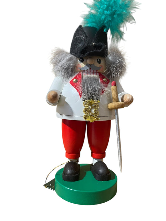 Richard Glasser 8" Nutcracker Erzgebirgische Volkskunst - Emperor