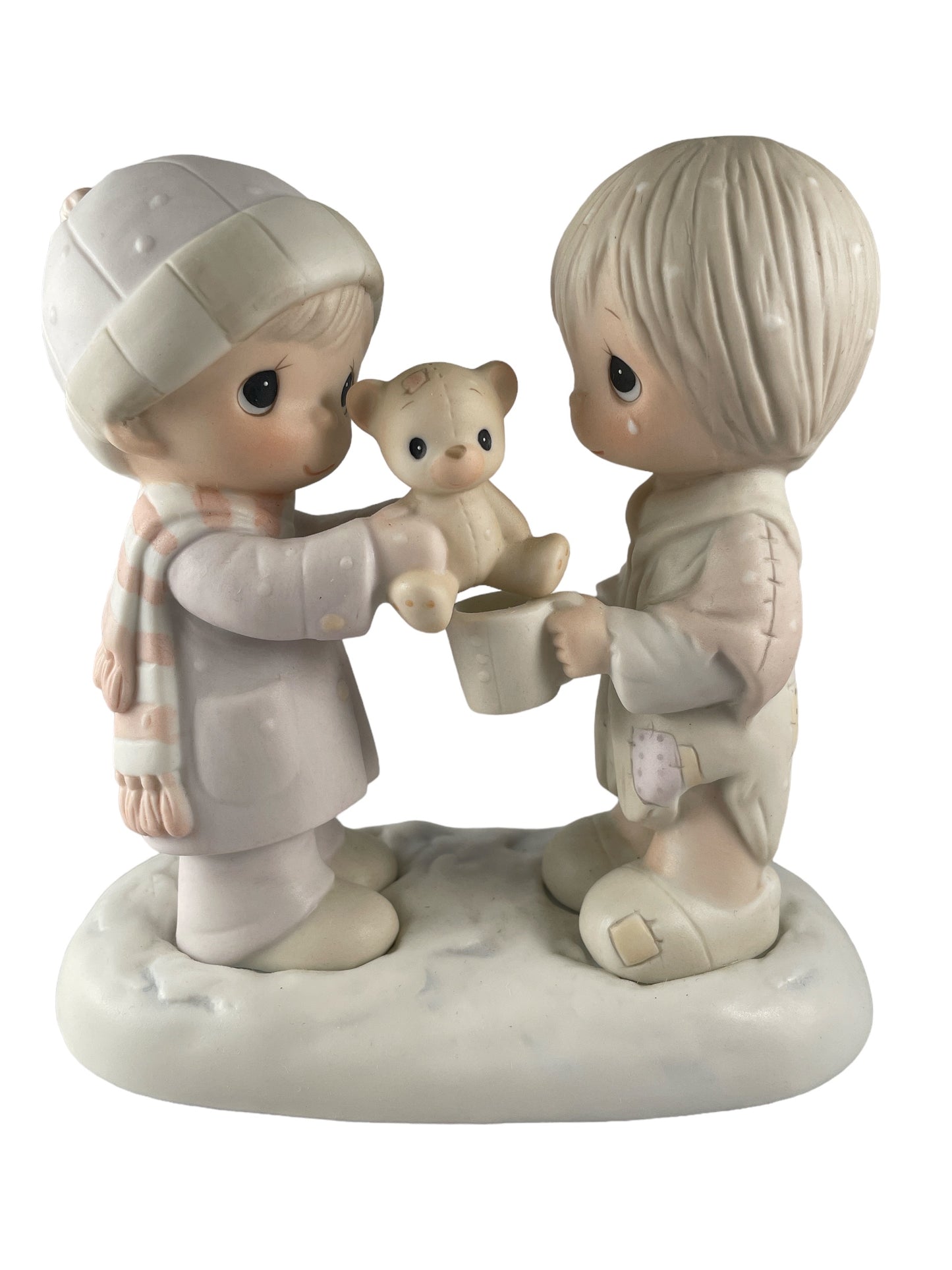 Christmastime Is For Sharing - Precious Moments Figurine E0504