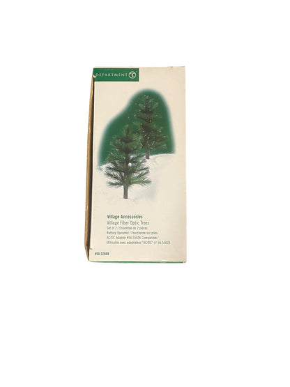 Department 56 - Village Accessories - Village Fiber Optic Trees