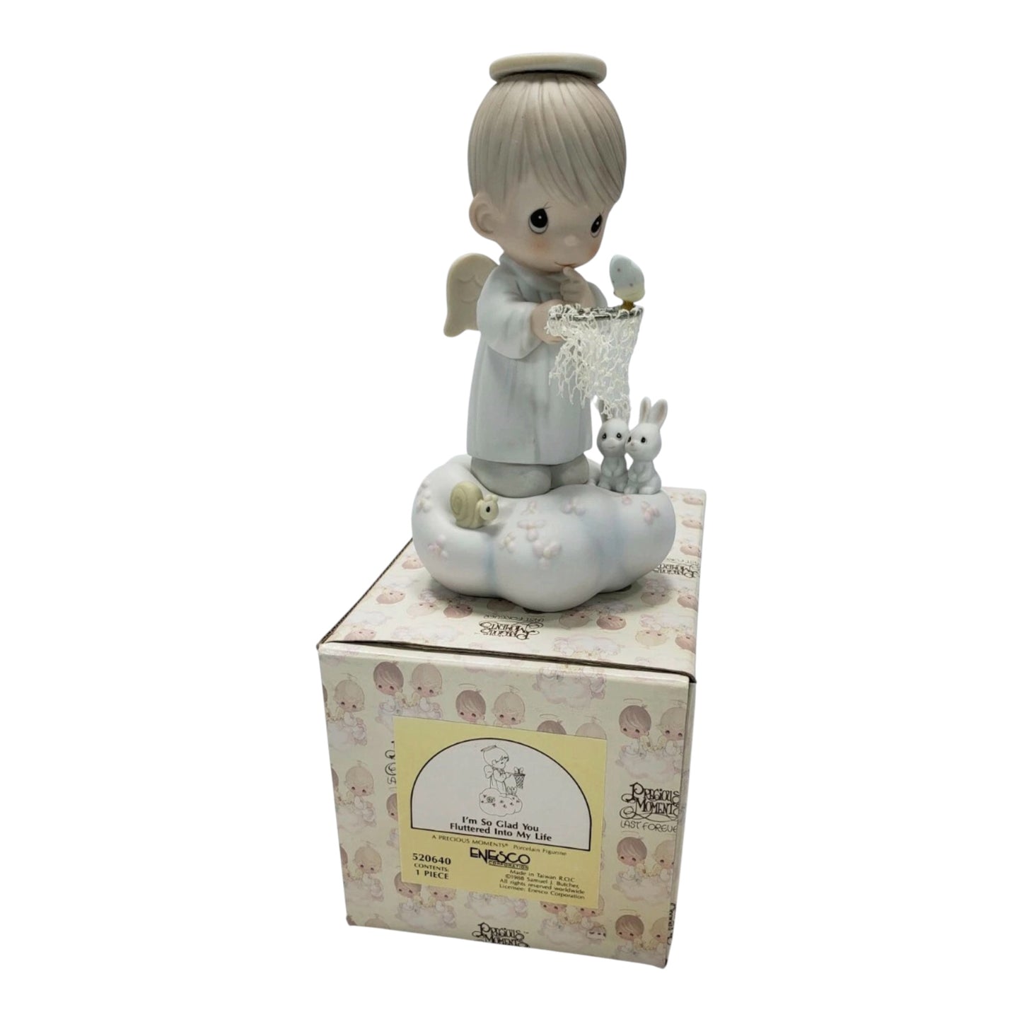 I'm So Glad You Fluttered Into My Life - Precious Moment Figurine