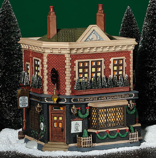 Department 56 - Dickens Village - The Horse And Hounds Pub