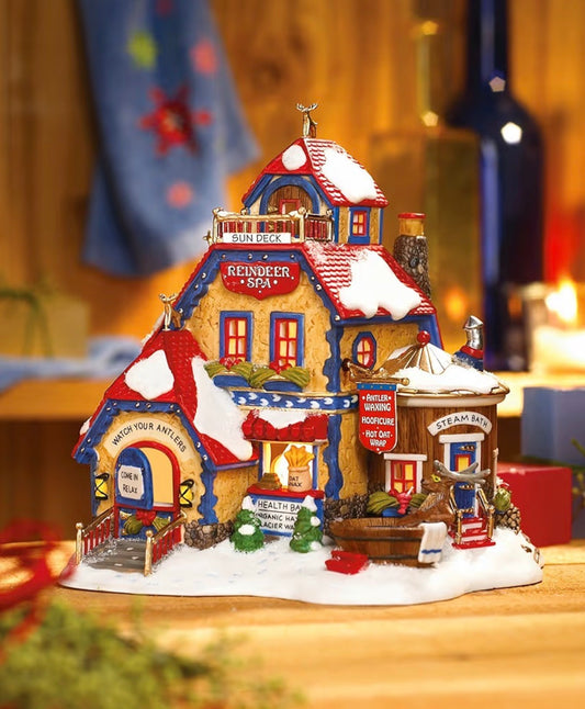 Department 56 - North Pole Village - Reindeer Spa
