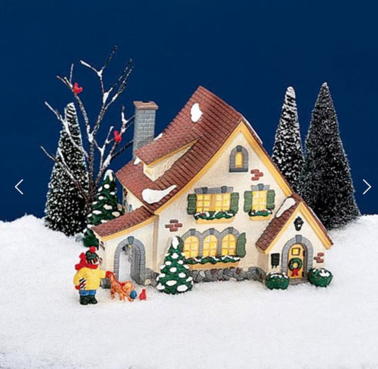 Department 56 - Snow Village - Carmel Cottage