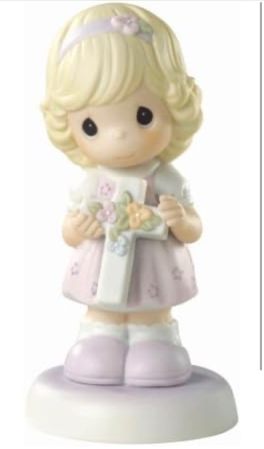 My Faith Is In Jesus - Precious Moment Figurine