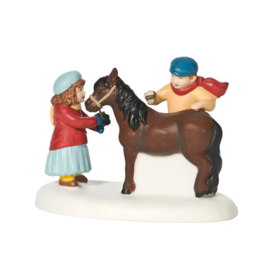 Department 56 - New England Village - A Christmas Pony