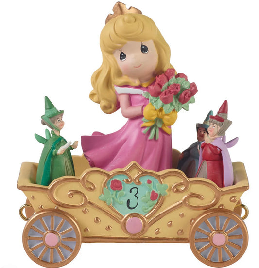 Disney Birthday Parade Now You're Three, A Beauty You'll Always And Forever Be, Age 3 - Precious Moment Figurine