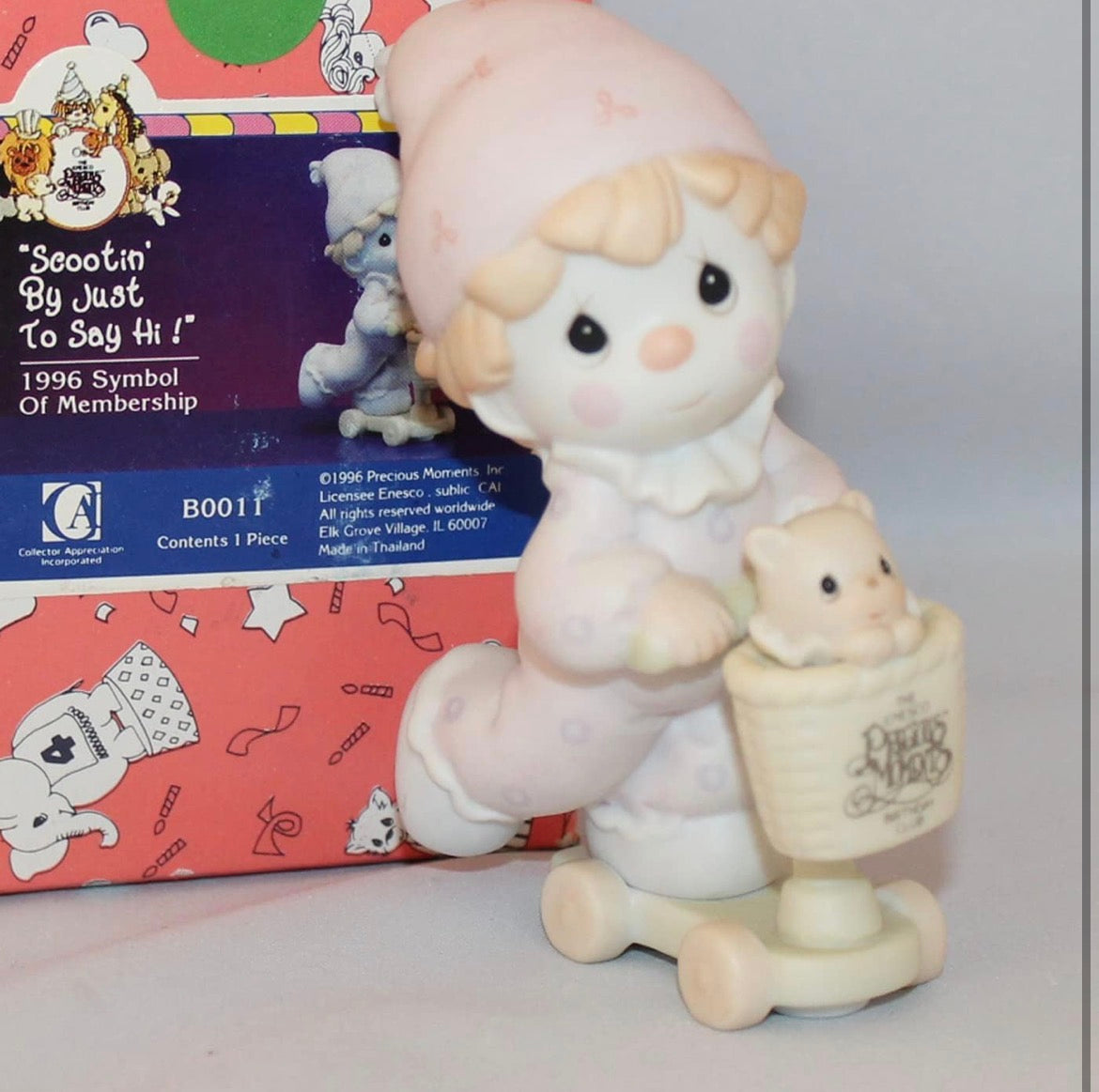 Scooting By Just To Say Hi! - Precious Moment Figurine