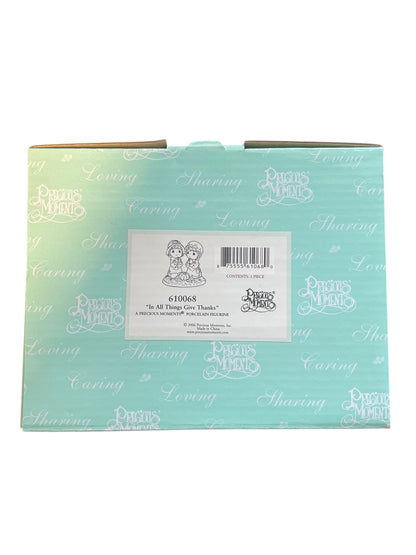 In All Things Give Thanks - Precious Moments Figurine