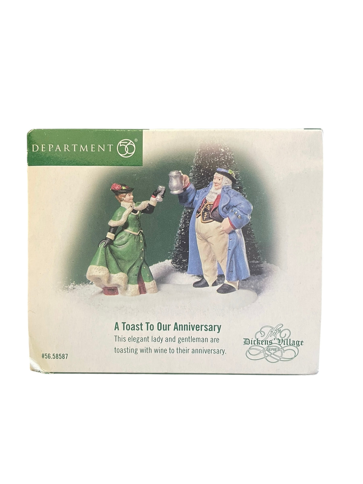 Department 56 - Dickens Village - A Toast To Our Anniversary