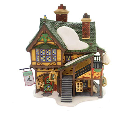 Department 56 - Dickens Village - Wingham Lane Parrot Seller