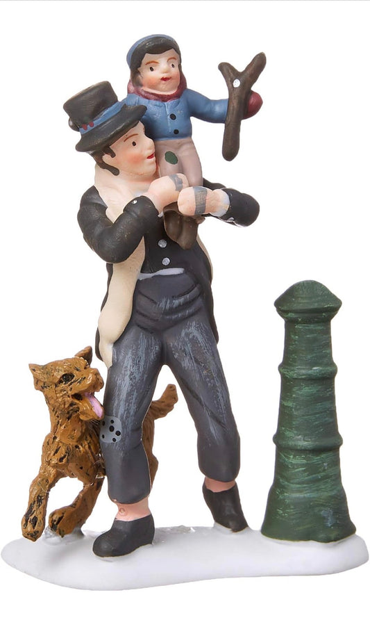 Department 56 - Dickens Village - Bob Cratchit and Tiny Tim