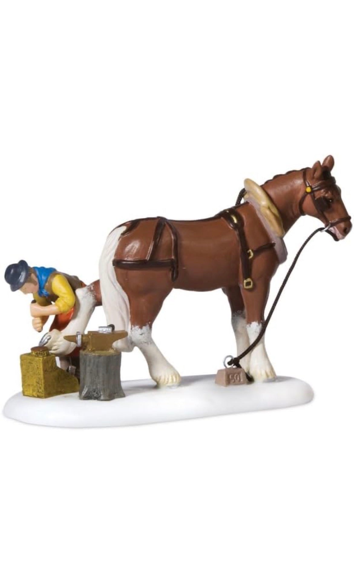 Department 56 - Dickens Village - Shoeing The Horse