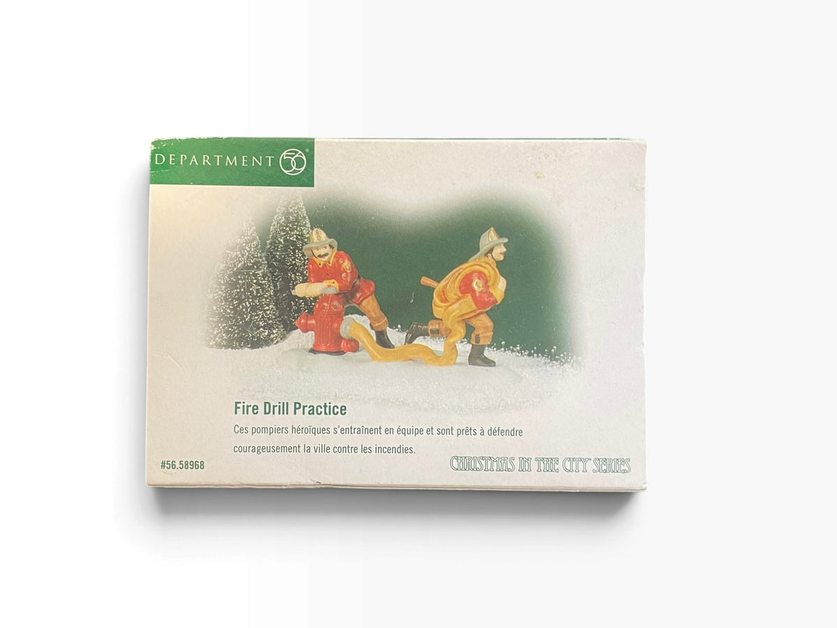 Department 56 - Christmas In The City - Fire Drill Practice
