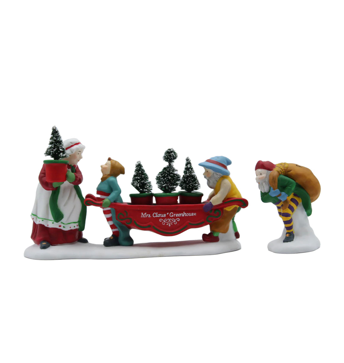 Department 56 - North Pole Village - Delivering The Christmas Greens