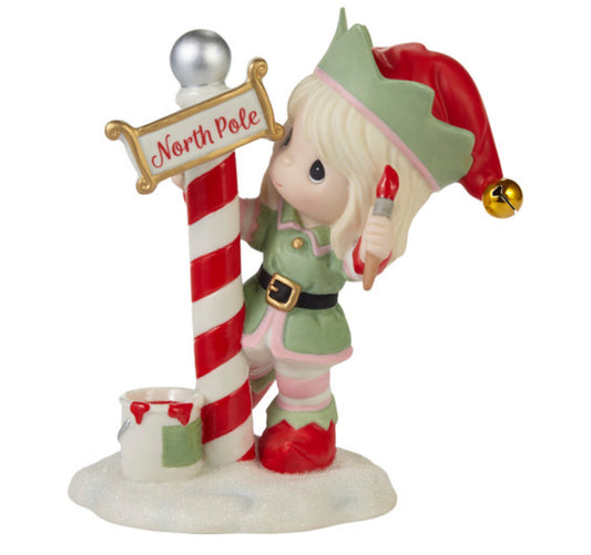 Greetings From The North Pole - Annual Elf Precious Moments Figurine