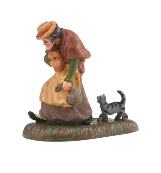 Department 56 - New England Village - Another Cat For Mrs. Corwin