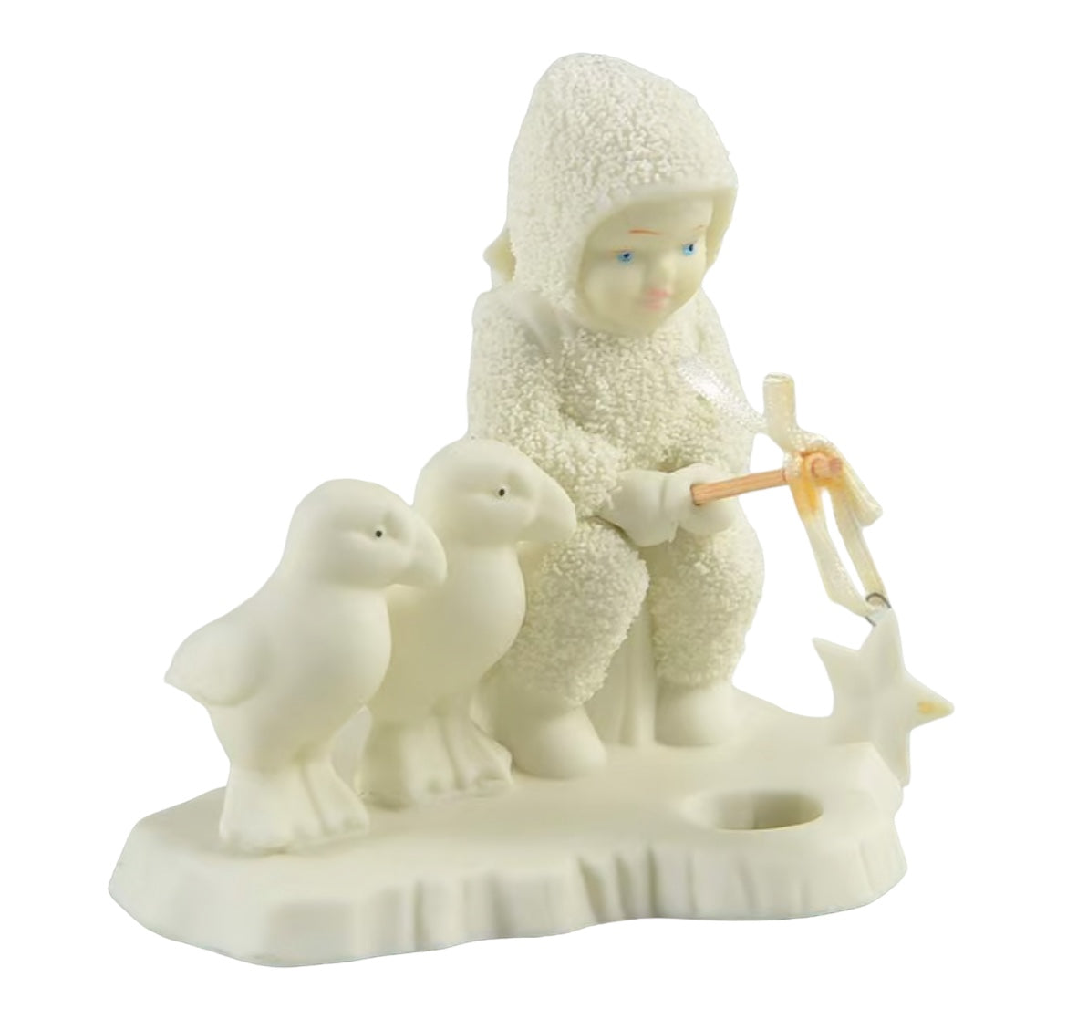 Snowbabies - Fishing For Dreams Figurine