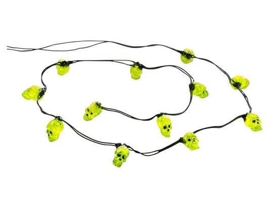 Department 56 - Halloween - String of 12 Skull Lights