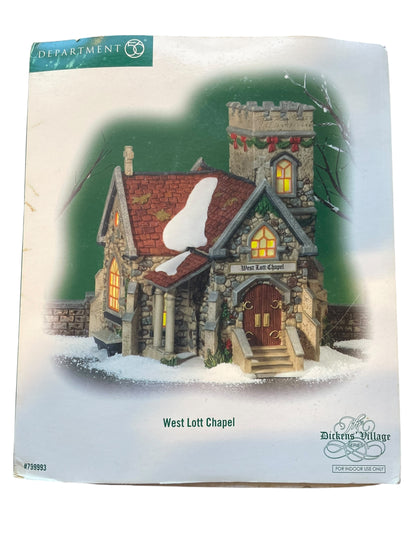 Department 56 - Dickens Village - West Lott Chapel