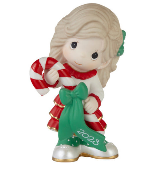 Sweetest Christmas Wishes - 2023 Dated Annual Precious Moment Figurine