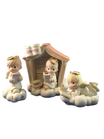 The Good Book Library - Precious Moments Figurine 879622